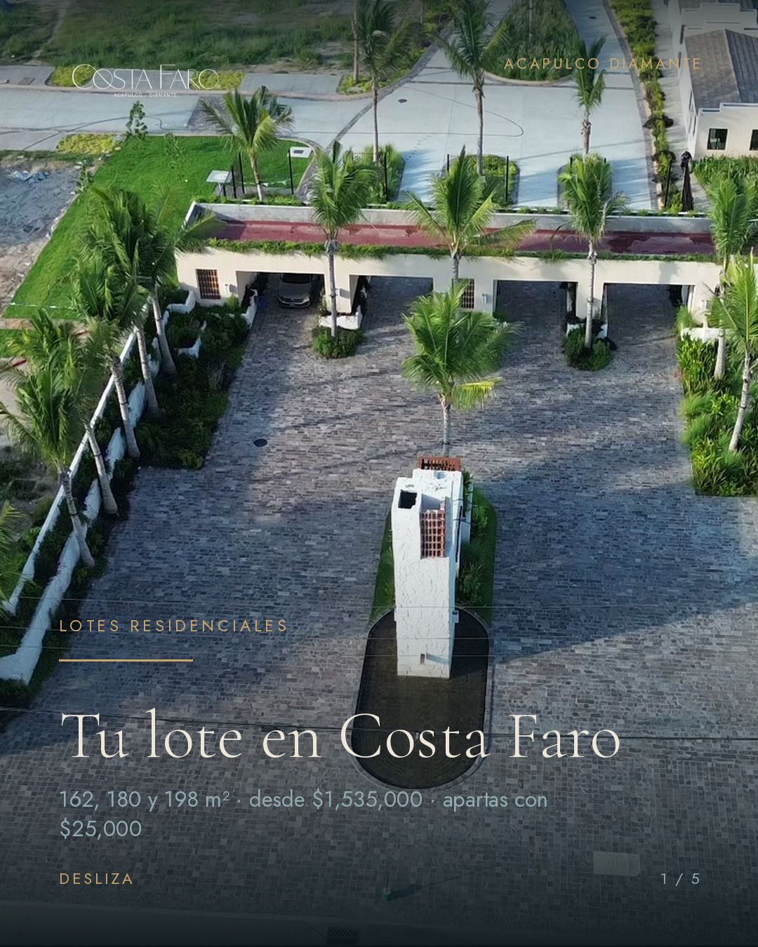 Tu lote en Costa Faro