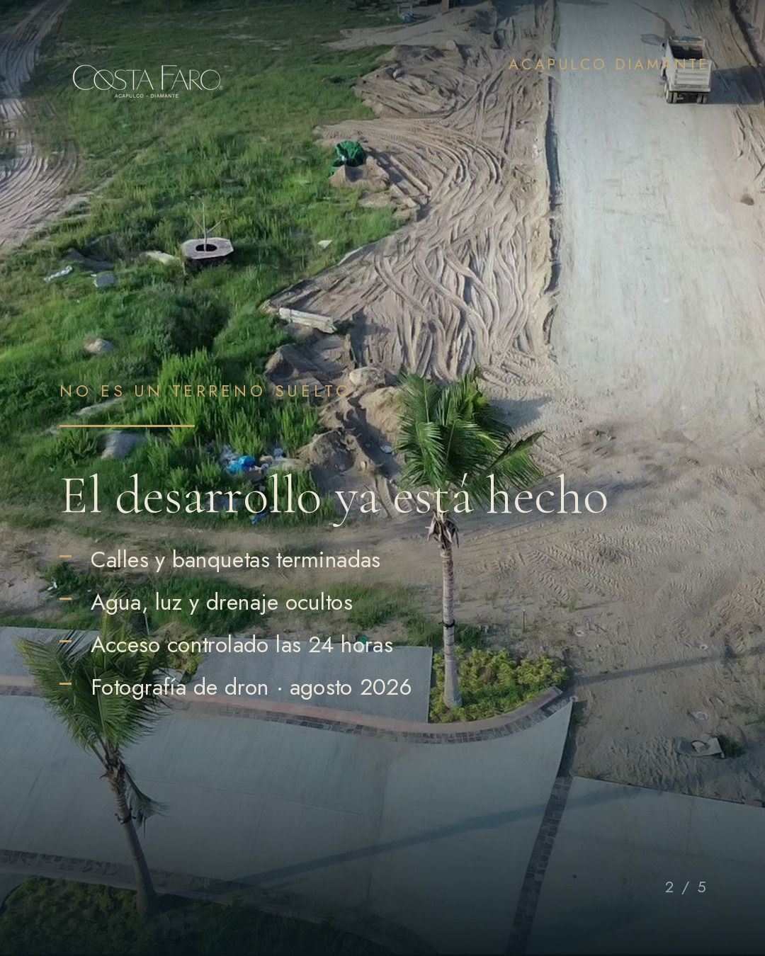 El desarrollo ya está hecho