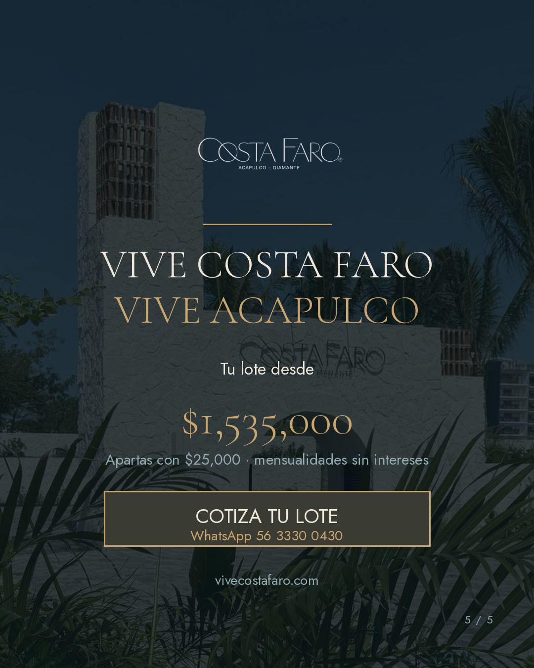 Cotiza tu lote