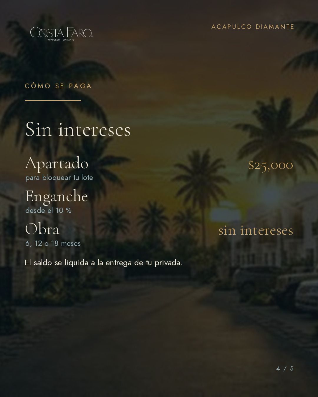 Sin intereses